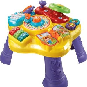 Colorful Learning Activity Table for Kids